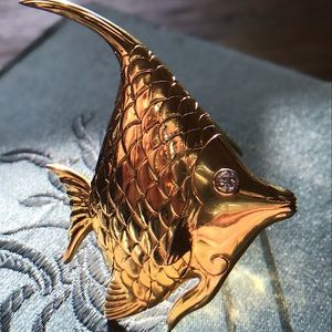 Cartier tropical fish brooch